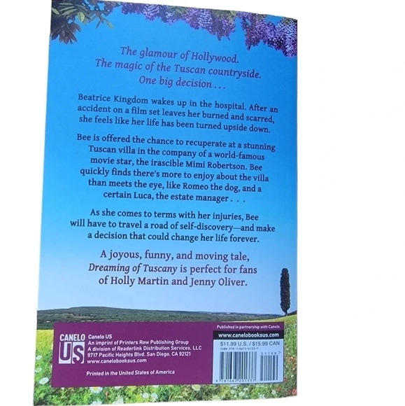 Dreaming of Tuscany Book - Picture 2 of 2